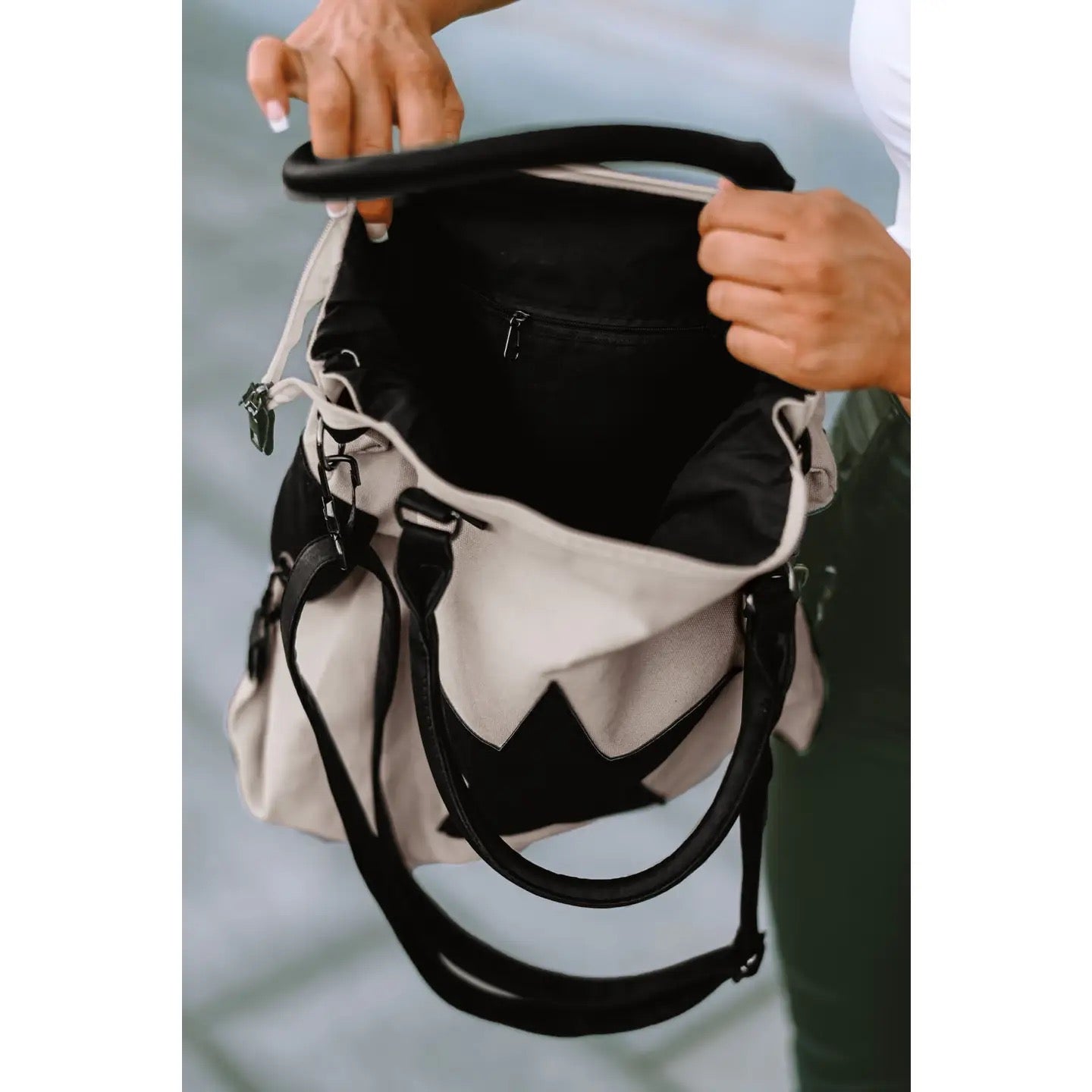 Five-Pointed Star Canvas Tote Bag