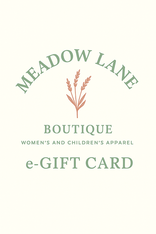 Meadow Lane Boutique E-Gift Card