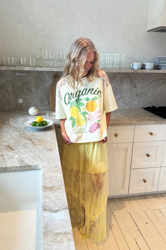 Organic Citrus Tee